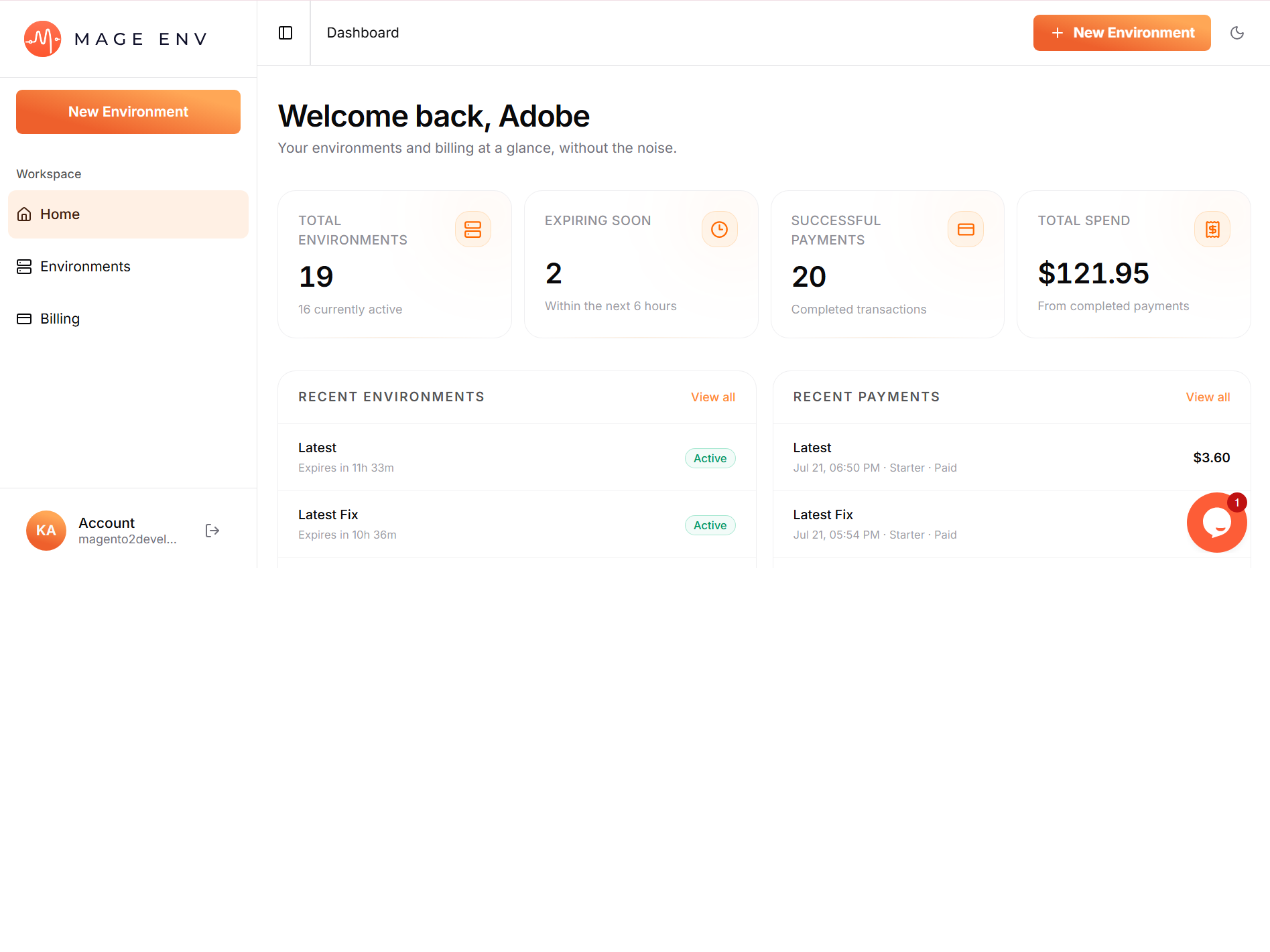 Website demo